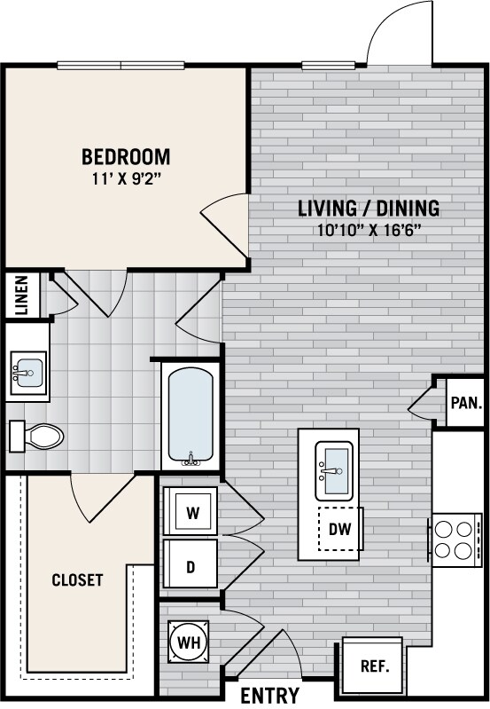 Unit B-2359 B-2162 floor plan