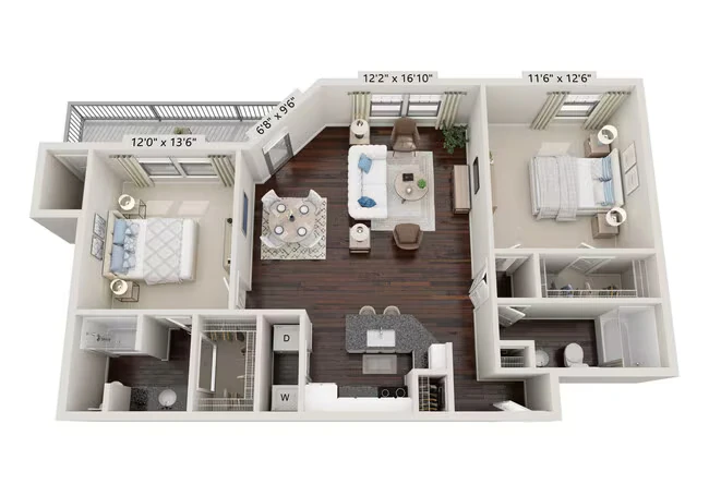 B3 1036 floor plan