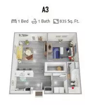 A2 215 floor plan