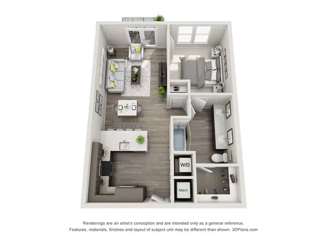 Delta 1327 floor plan