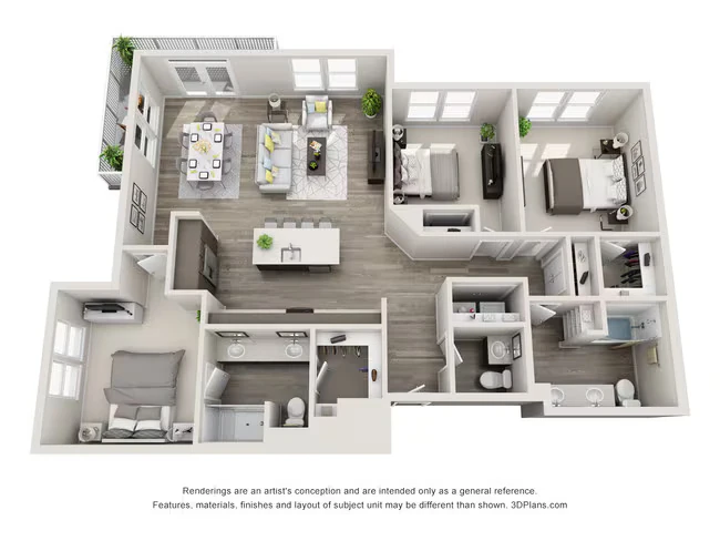 Unit 1109 4113 floor plan
