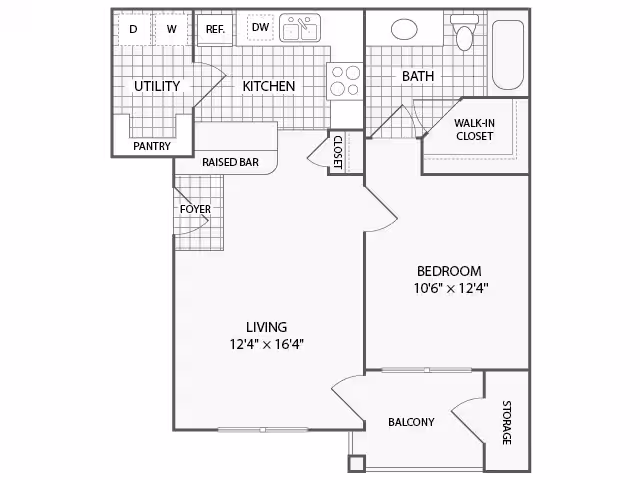 Unit 0114 1333 floor plan