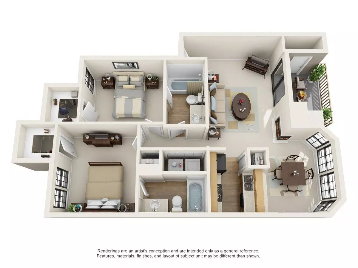 Unit 914 914 floor plan