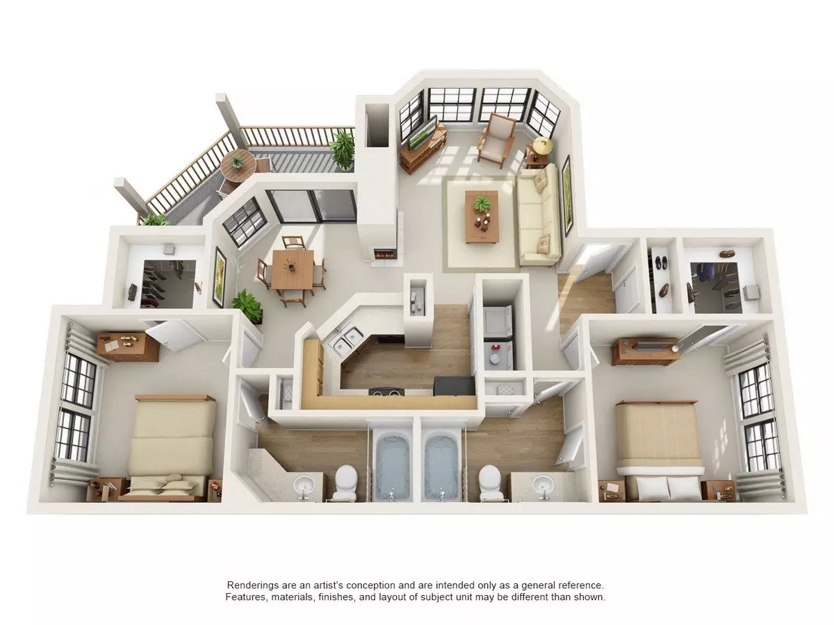 B2 224 floor plan