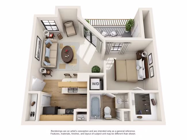 Unit 816 1623 floor plan