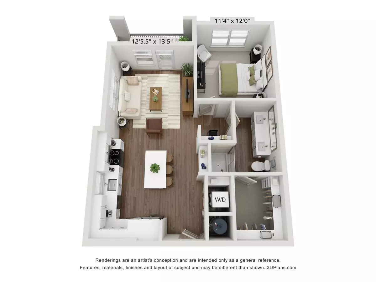 Unit 1201 1201 floor plan