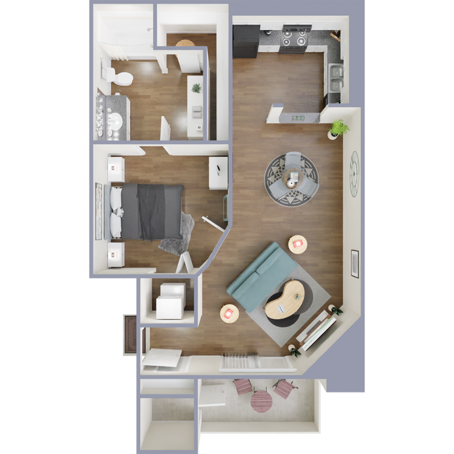 Unit 405 905 floor plan