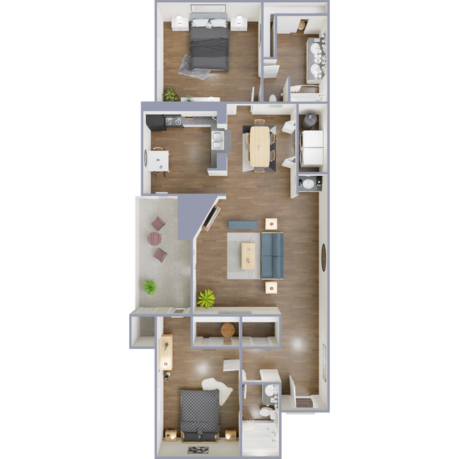 Unit 1009 1009 floor plan