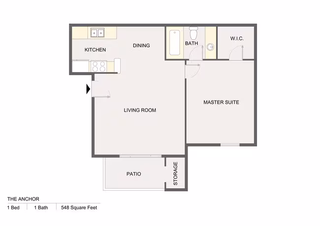 A floor plan