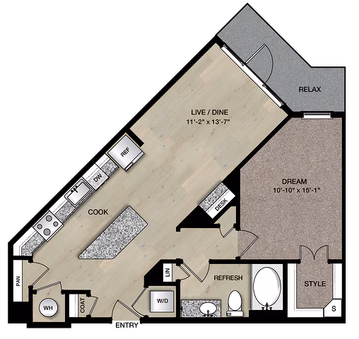 Unit 14-14113 14-14119 floor plan