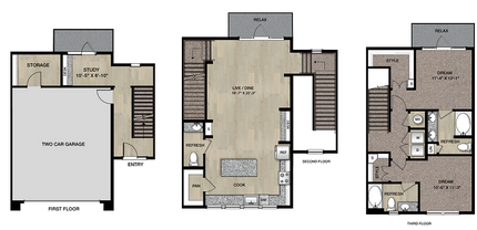 TH1 8-3432 floor plan