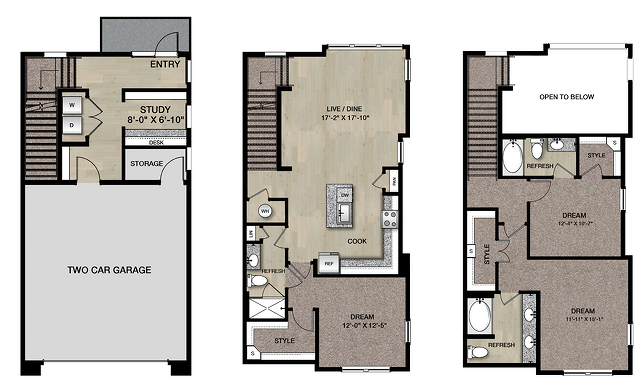 Unit 7-3420 10-3401 floor plan