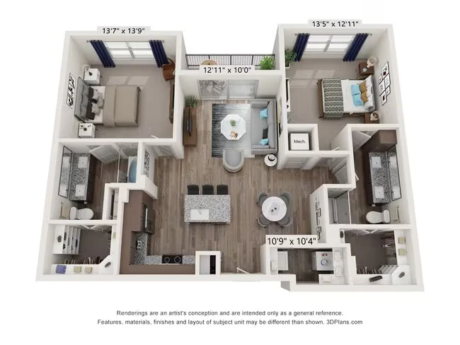 B3 5116 floor plan