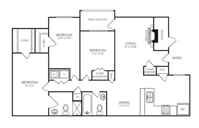 AMP_C1R 7-07F floor plan