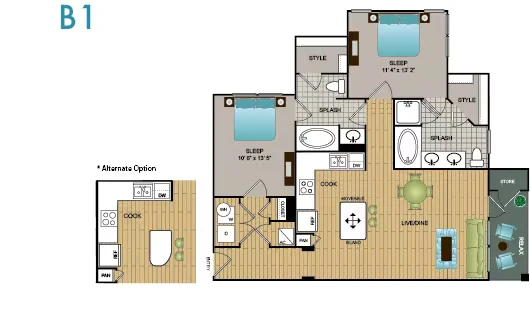 B1 0831 floor plan