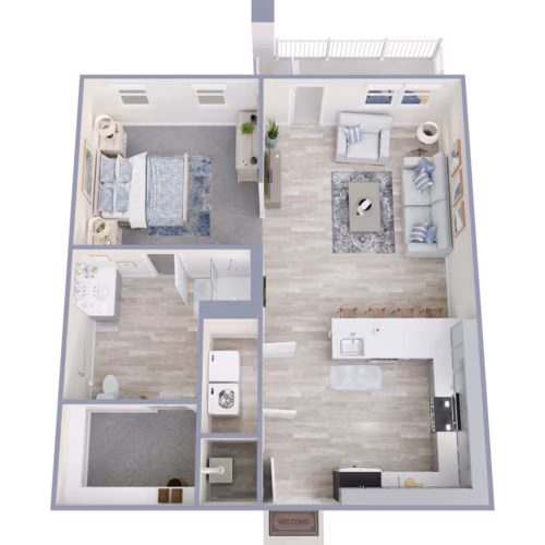 A1-HC 3117 floor plan