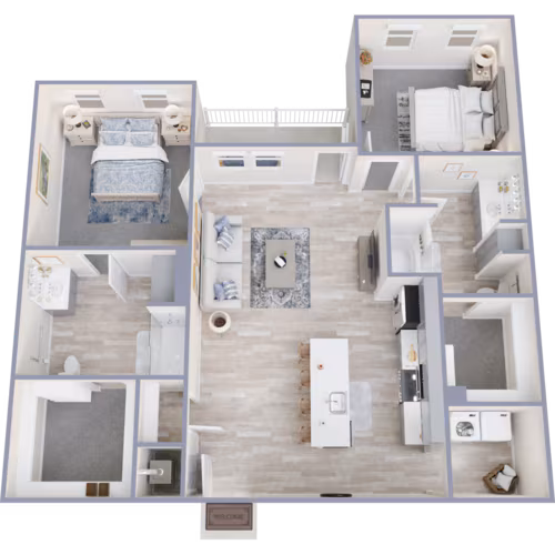 B1-HC 4117 floor plan