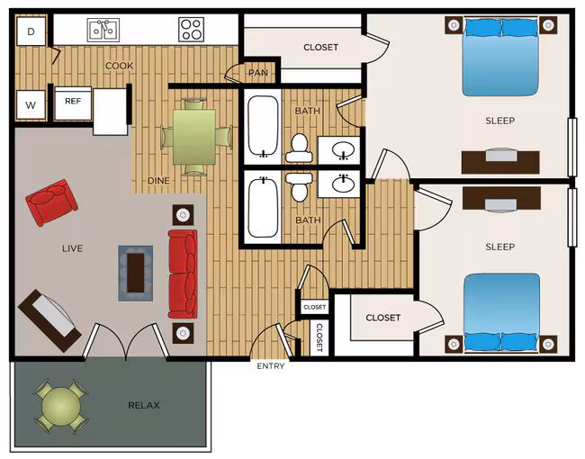 Unit 4704 4704 floor plan