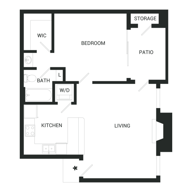 A1 0713 floor plan