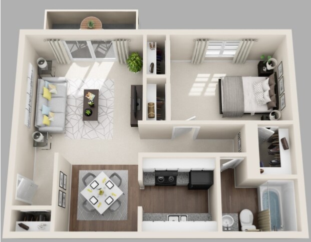 A1 floor plan
