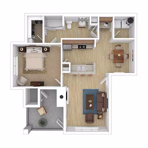 Unit 1018 1018 floor plan