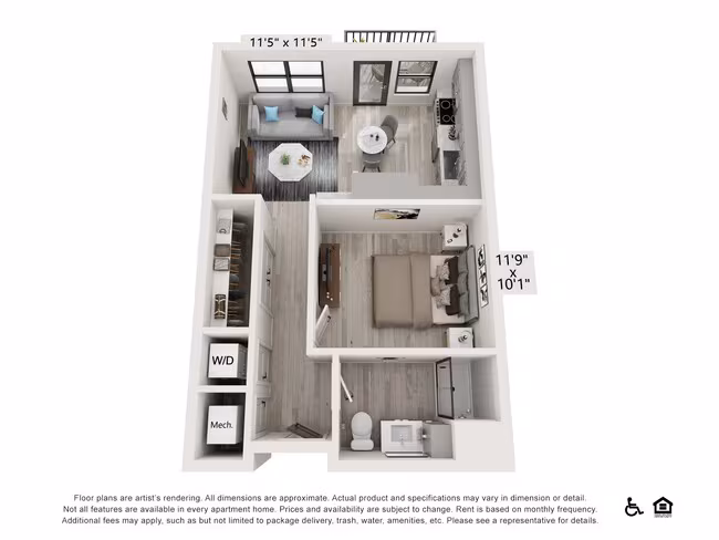 Unit 1206 1206 floor plan