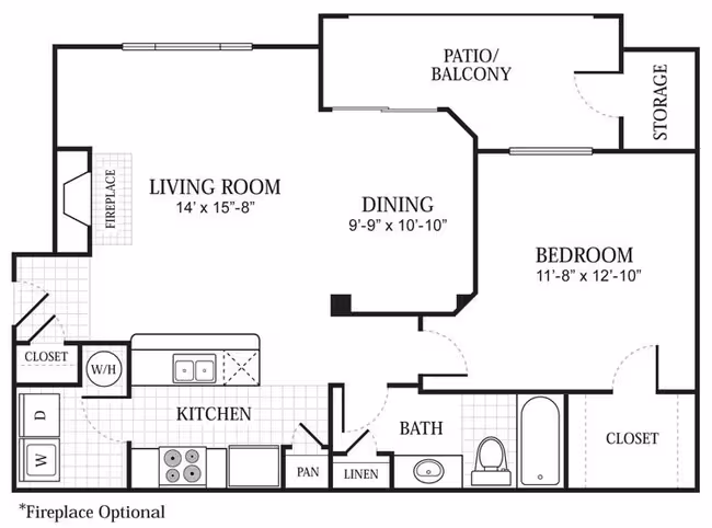 Unit 517 522 floor plan