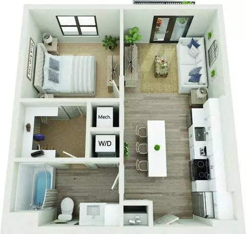 A1 3-3310 floor plan