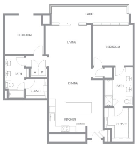 Unit 1412 1412 floor plan