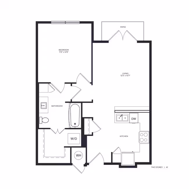 Unit 3431 3425 floor plan