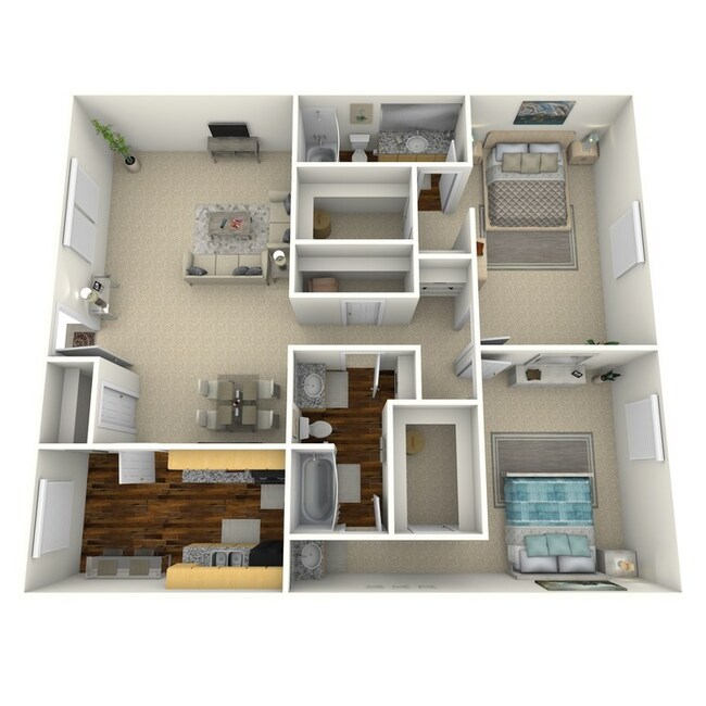 2B 712 floor plan