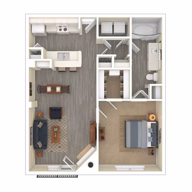 Unit 01401 03403 floor plan