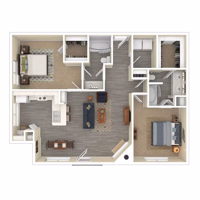 Unit 14206 01303 floor plan