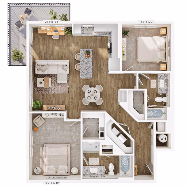Unit 2302 2202 floor plan