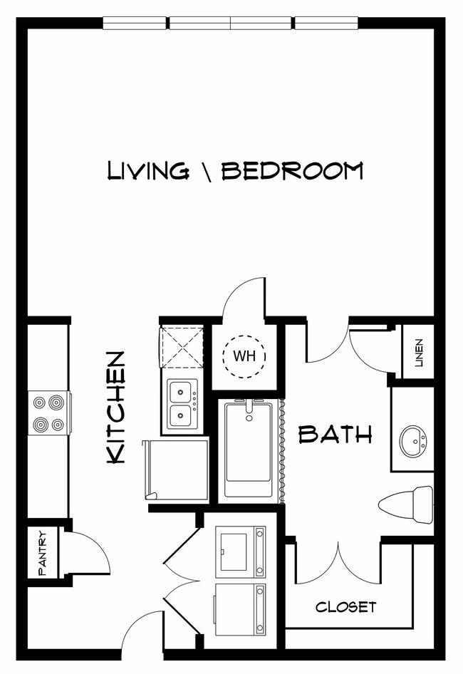 E1-A 427 floor plan
