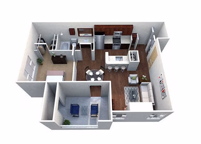 A1 223 floor plan