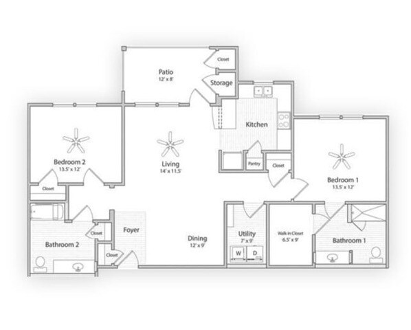 Unit 132 132 floor plan