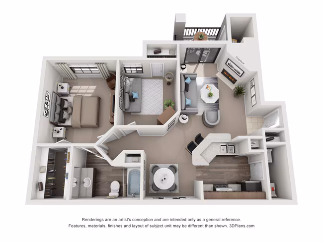 Unit 1237 1237 floor plan