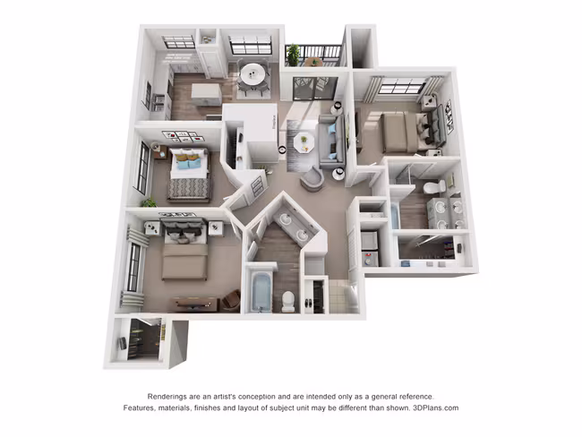 Unit 3838 3932 floor plan