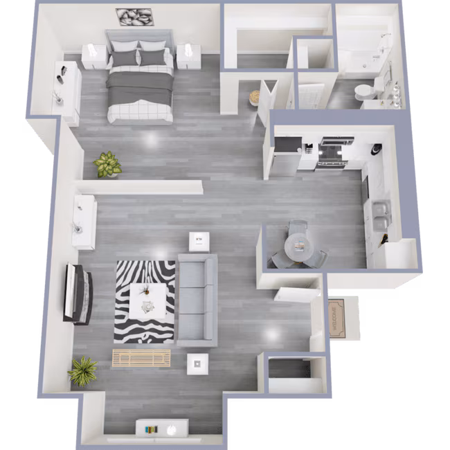 Unit 8814A 8802A floor plan