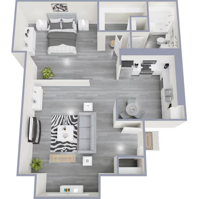 Unit 8810B 8810B floor plan