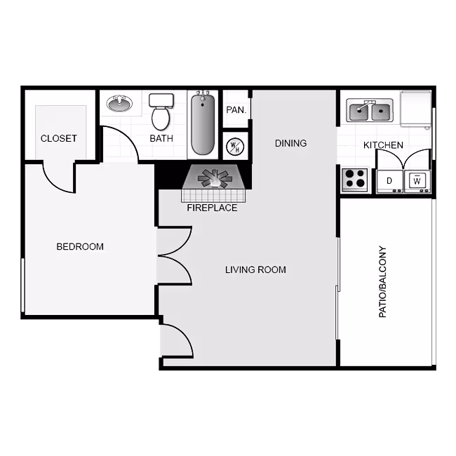 1.1A 2608 floor plan