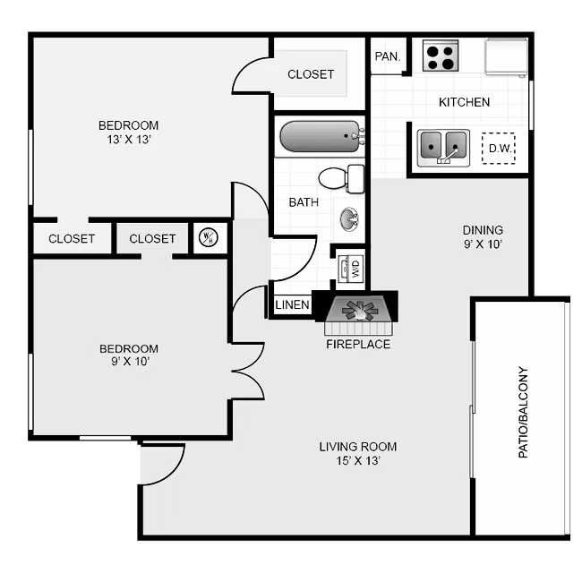 Unit 1208 1902 floor plan