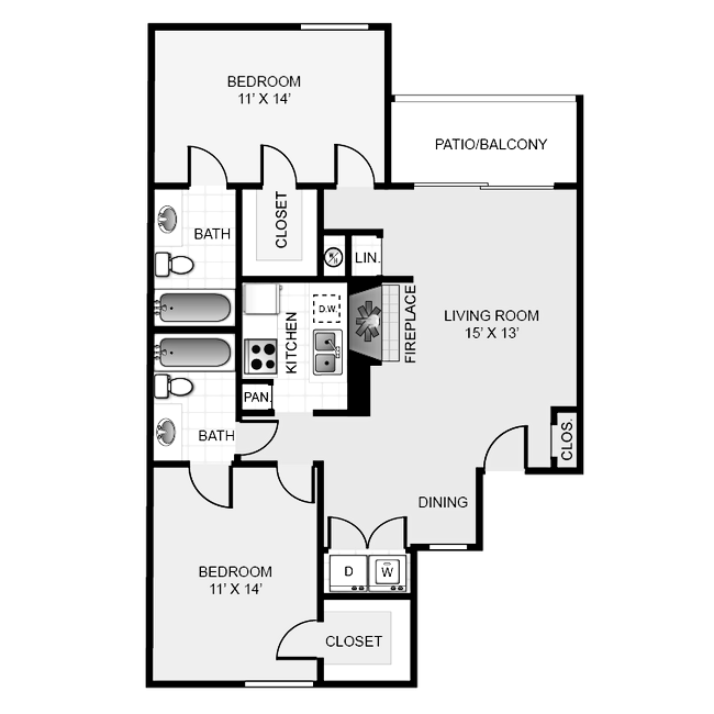 2.2A 2402 floor plan