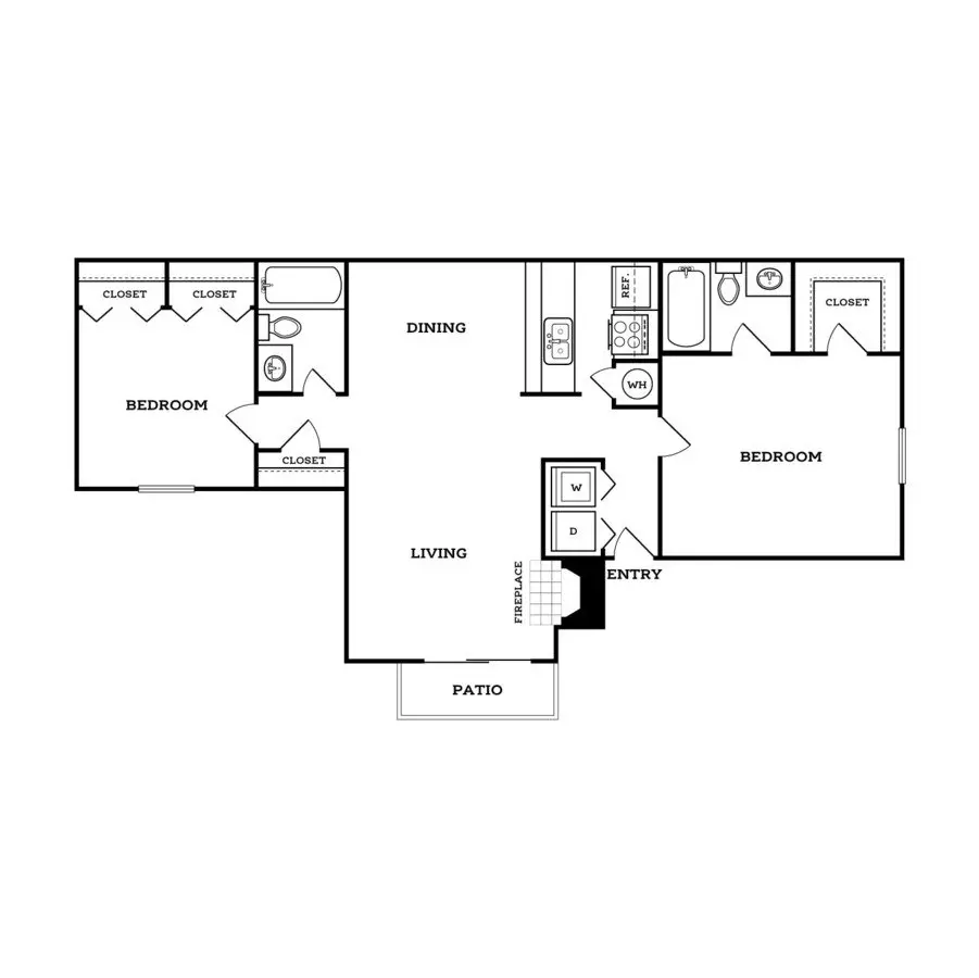 B2 Modern 1228 floor plan