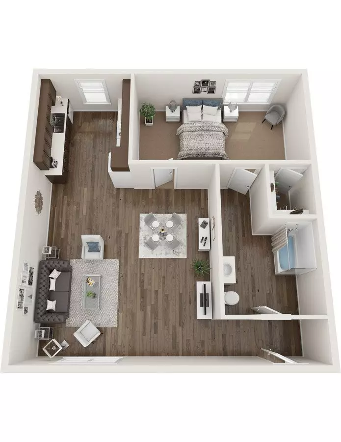 Unit 201 201 floor plan