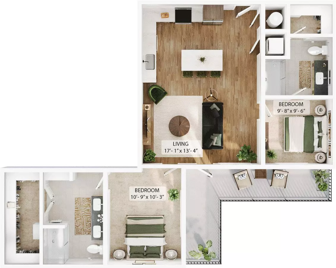 B15 1-310 floor plan