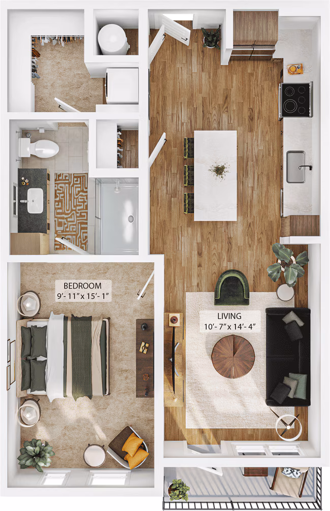 Unit 168 168 floor plan