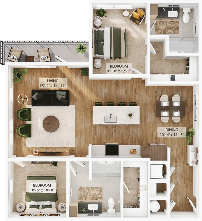 B8 1-270 floor plan