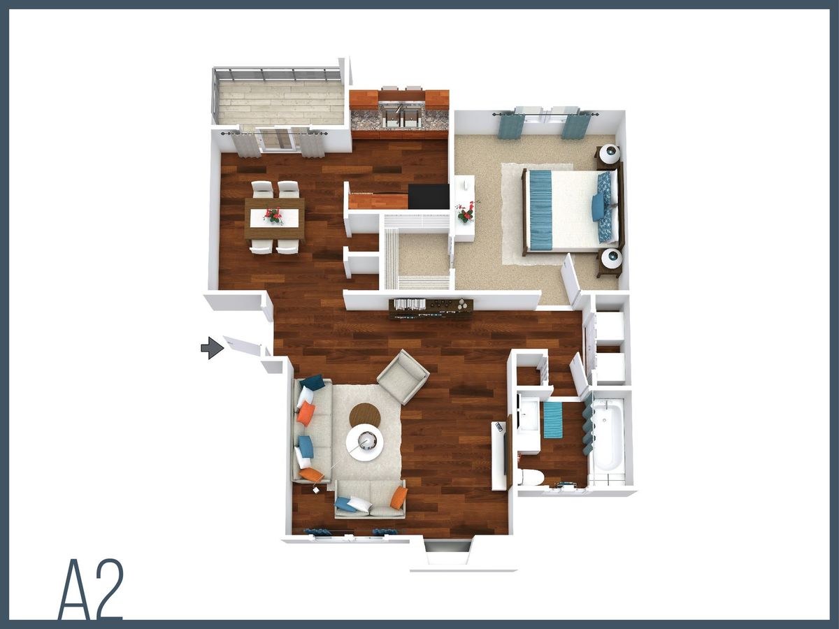 A1 2905 floor plan